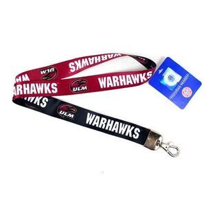Louisiana Monroe Warhawks NCAA Ombre Lanyard
